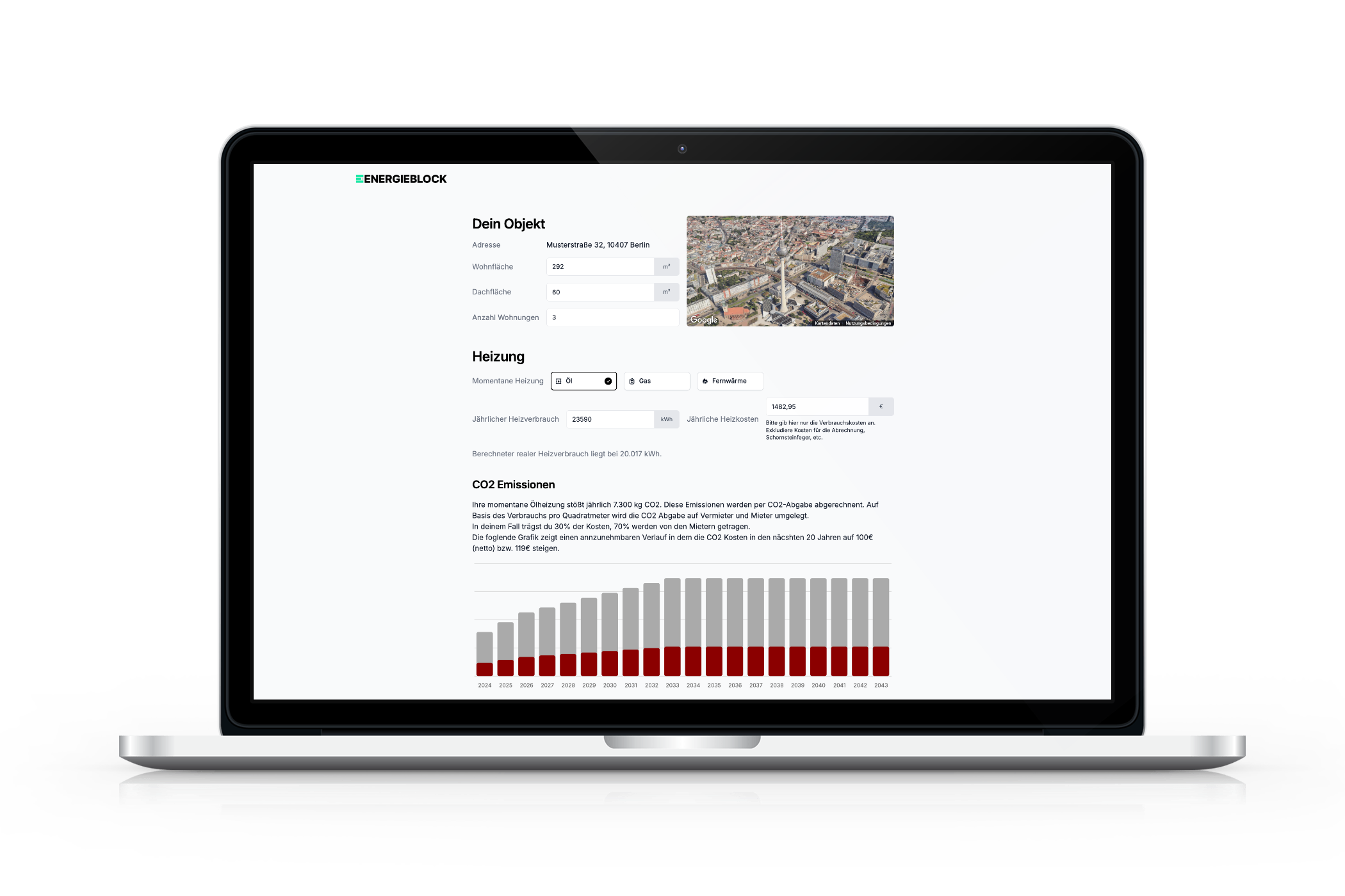 Energieblock Rendite-rechner